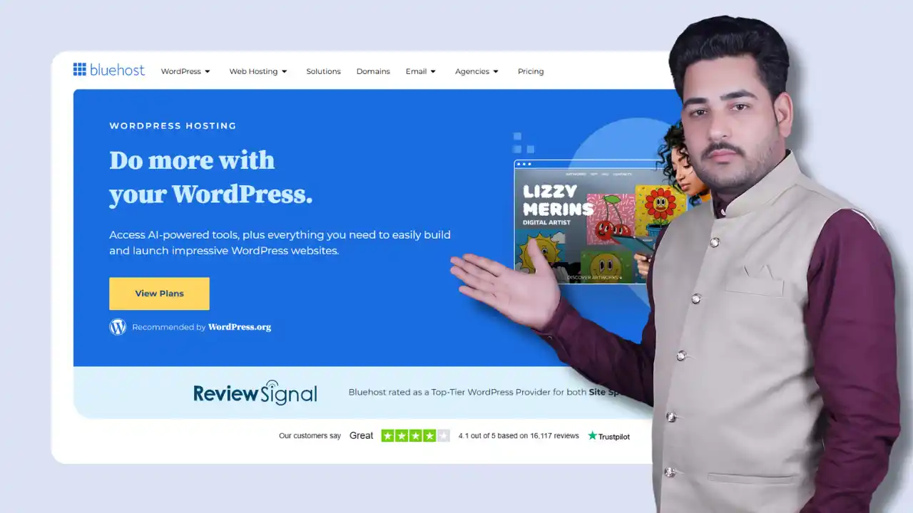 Bluehost WordPress.org Most Trusted Hosting Provider