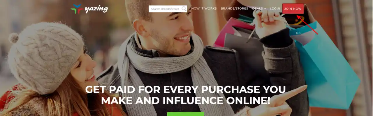 Join Yazing Affiliate Programs