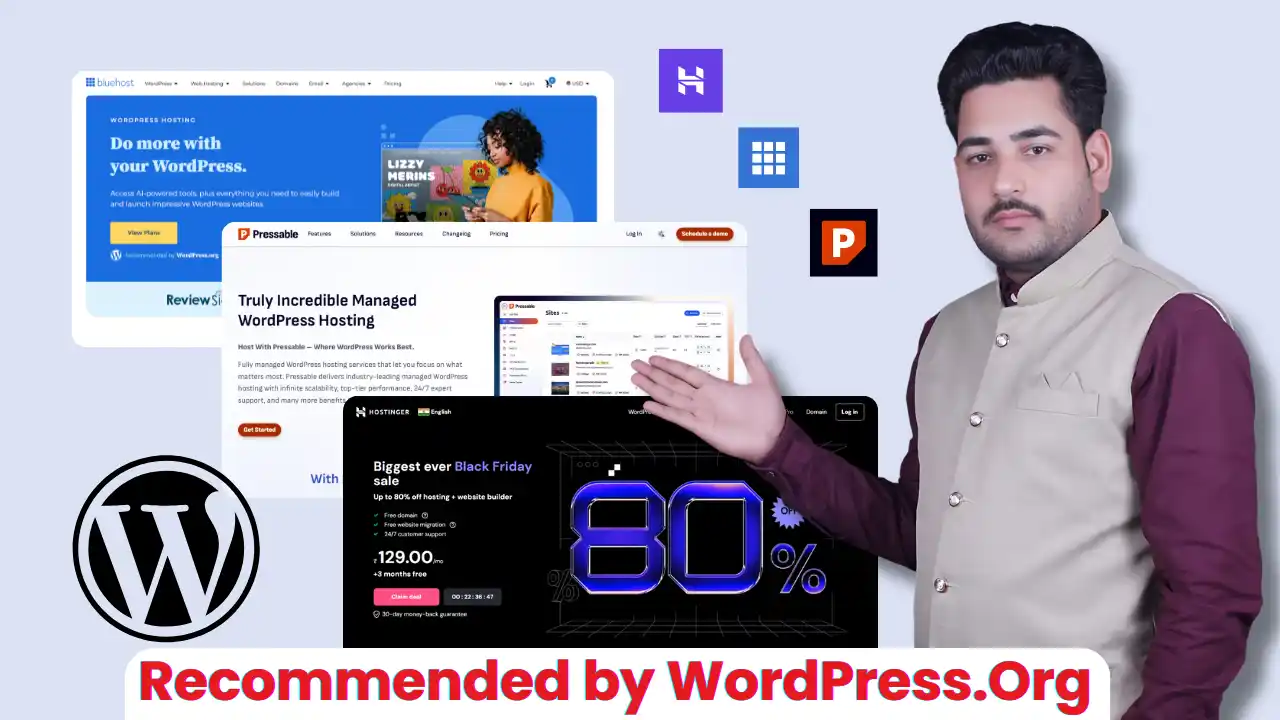 Top 10 Web Hosting Providers Recommended by WordPress